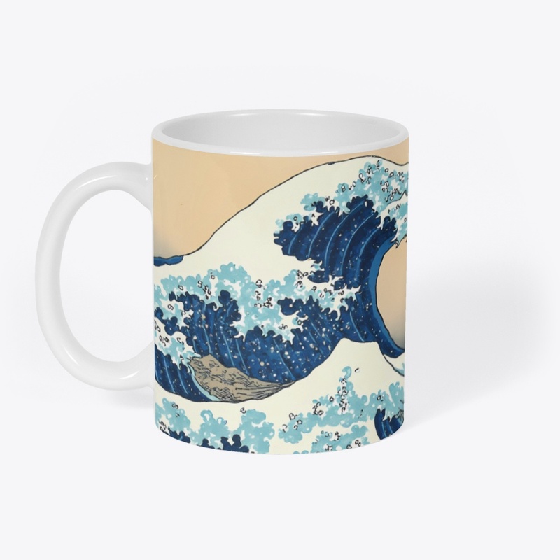 Ukiyo-e Japanese Kitchen Coffee