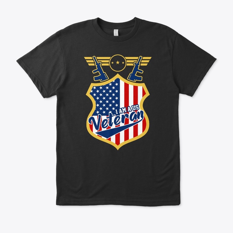 I am a US Veteran T Shirt Design