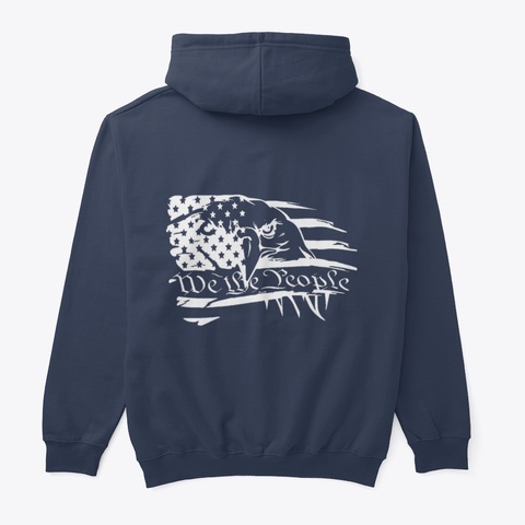 Mb Veteran Navy T-Shirt Back