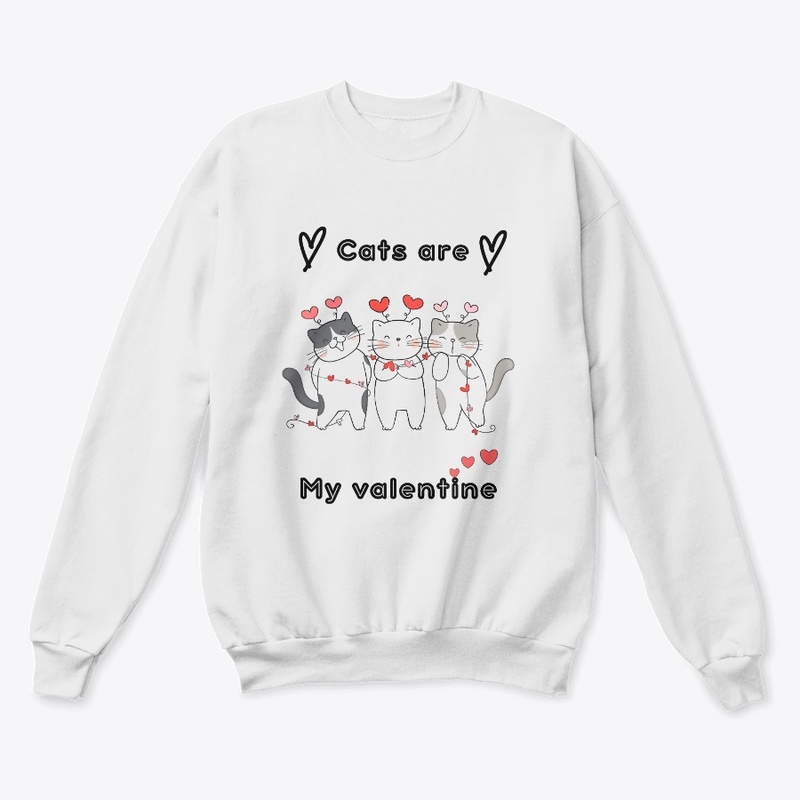 Cats are my valentine