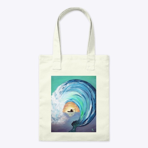 Fishing For Mermaids  Natural T-Shirt Front