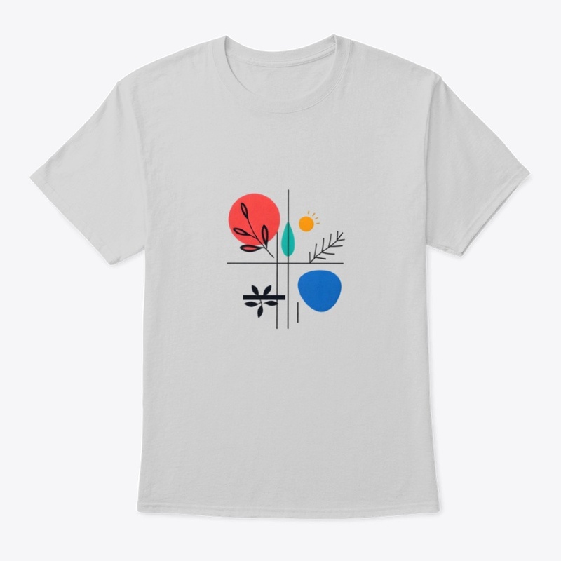 Minimalist graphic T-shirt design B