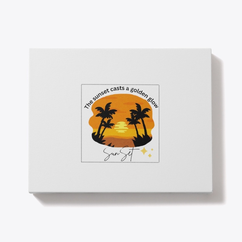 Unisex clothes sunset design