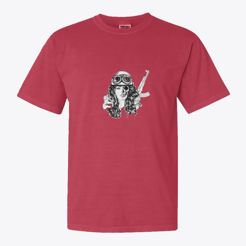 Soldier Girl - Comfort Colors 1717 | Classic Heavyweight T-Shirt