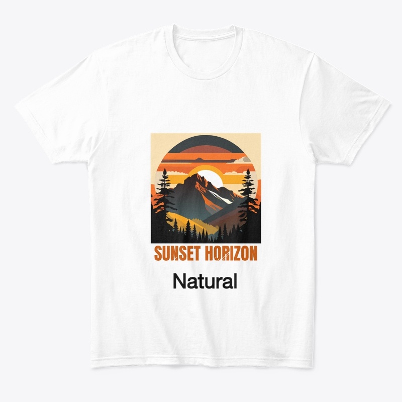 Black and Orange T shirt