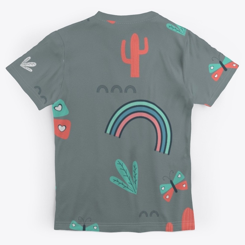 Cactus seamless pattern design