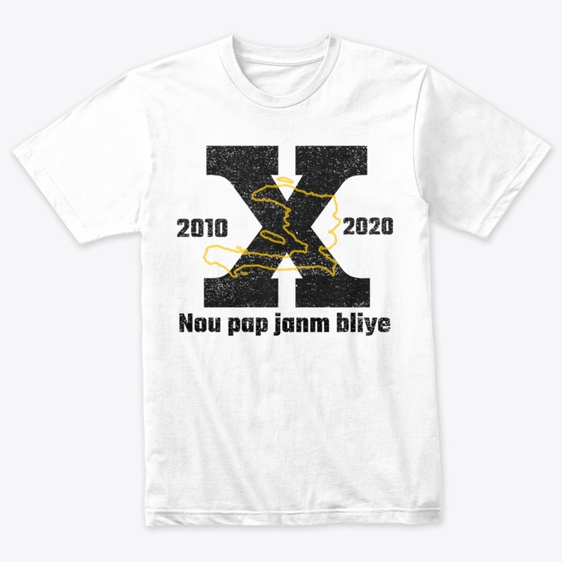 Nou pap janm bliye (black)
