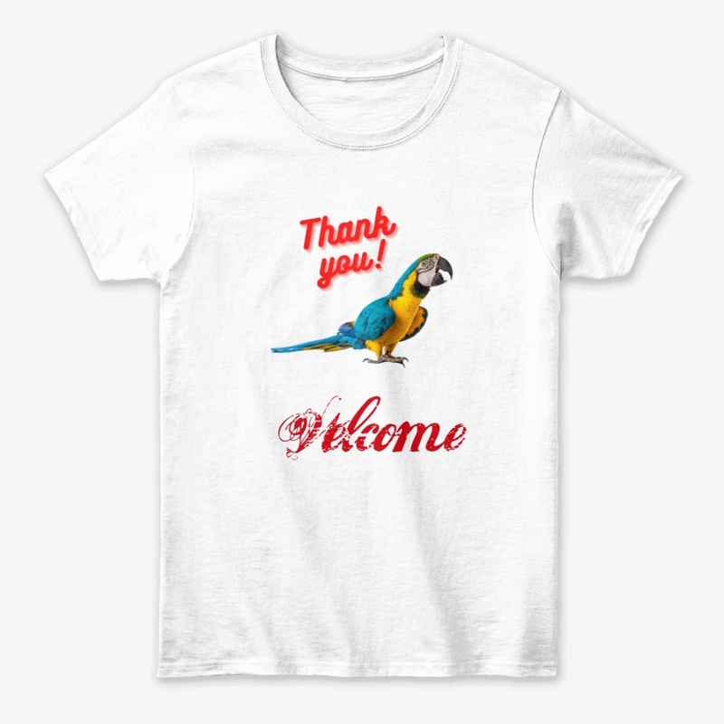 WELCOM PRINT ON ALL CLOTHES