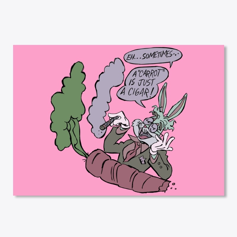 sometimes a carrot is just a cigar......
