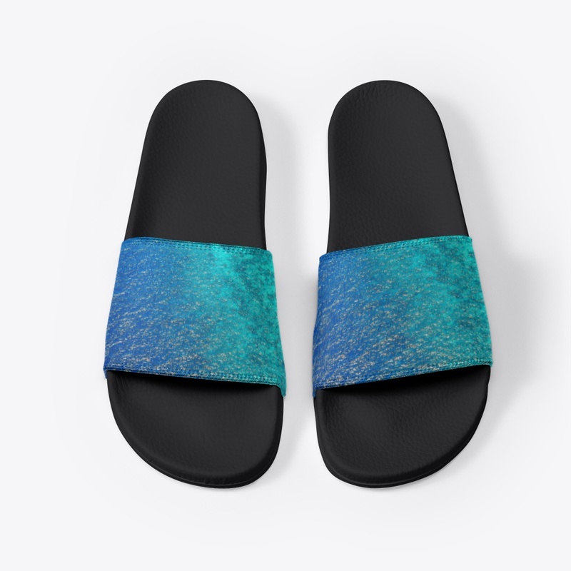 Sea green And blue slides 
