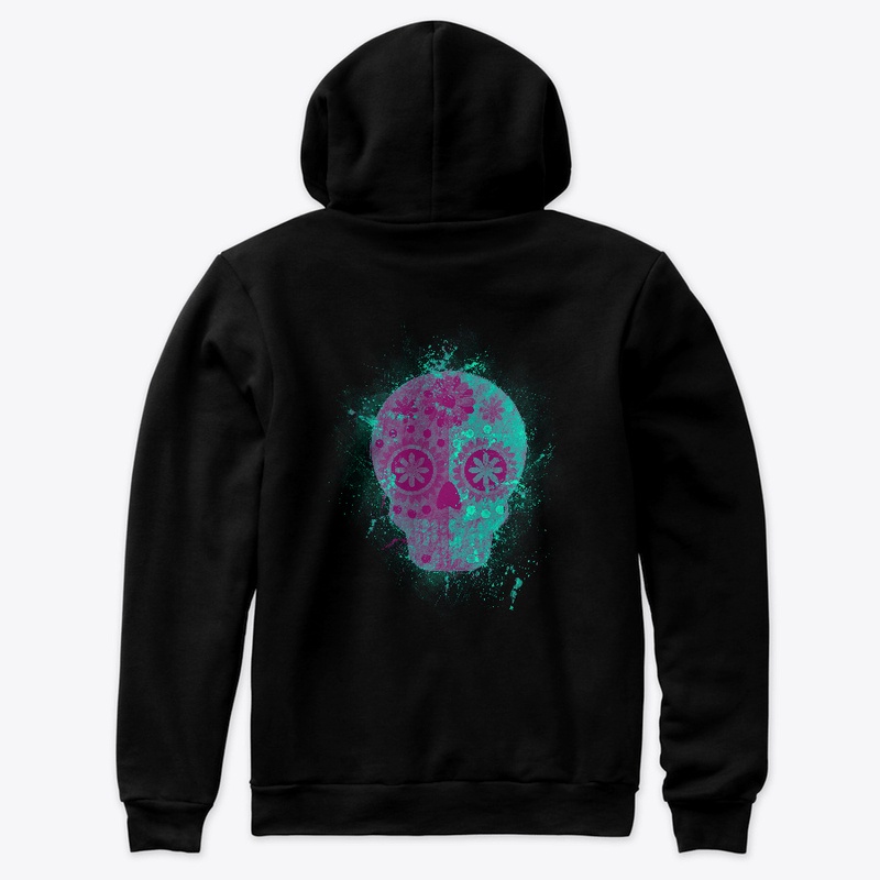 Indonesian pastel skull