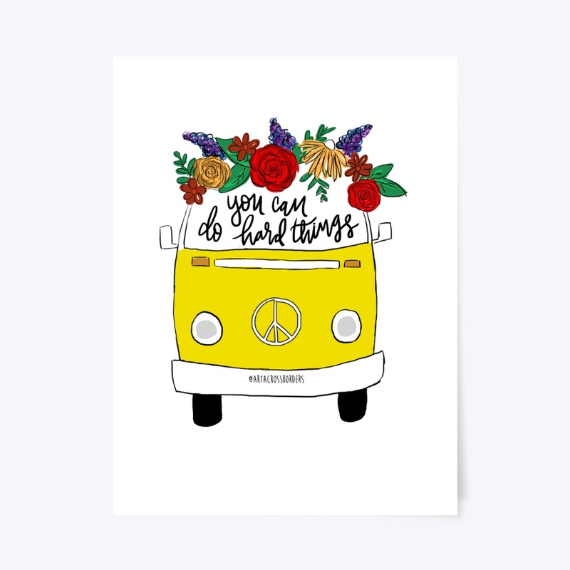 You Can Do Hard Things: Yellow bus