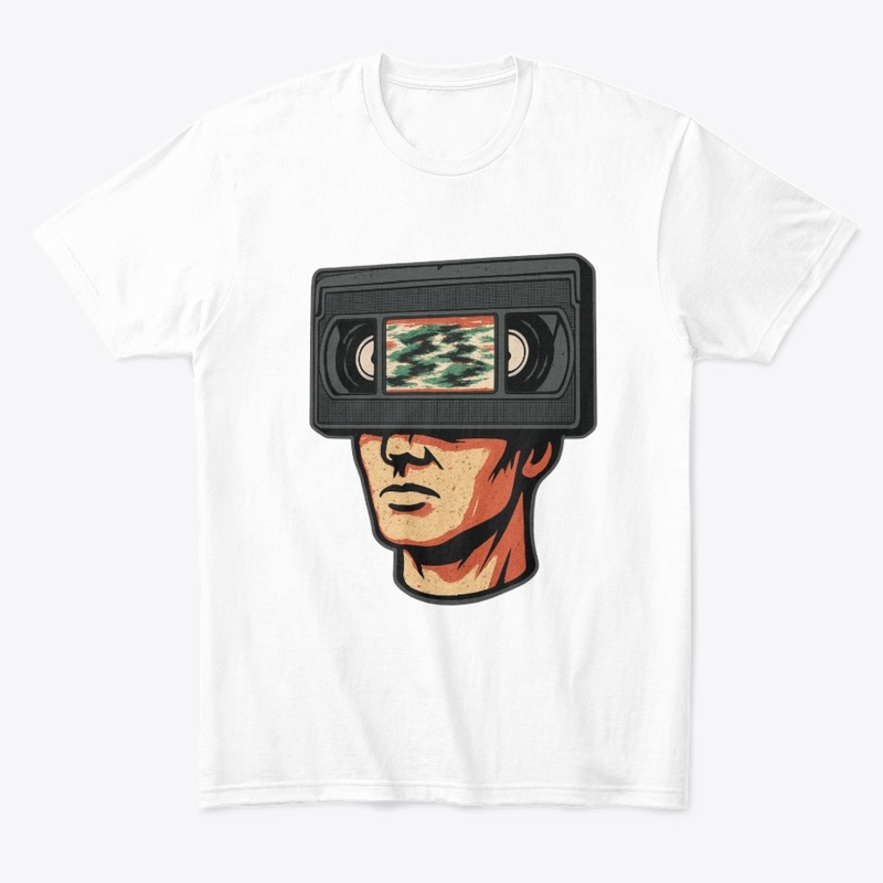 Tape Head (Retro VHS Horror Static)