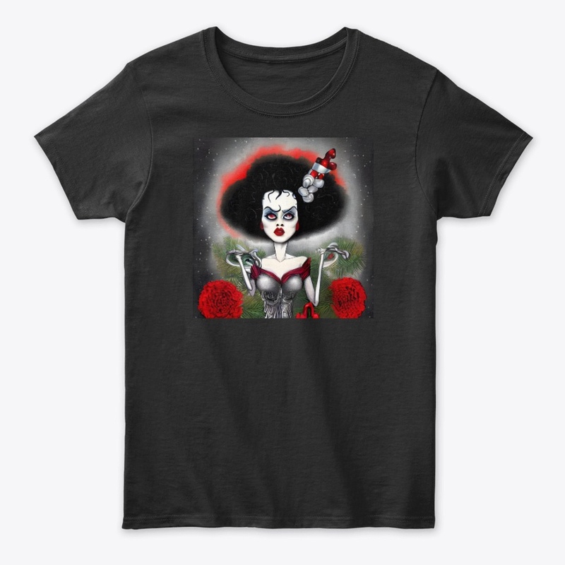 Creepy Bride Of Frankenstein Christmas