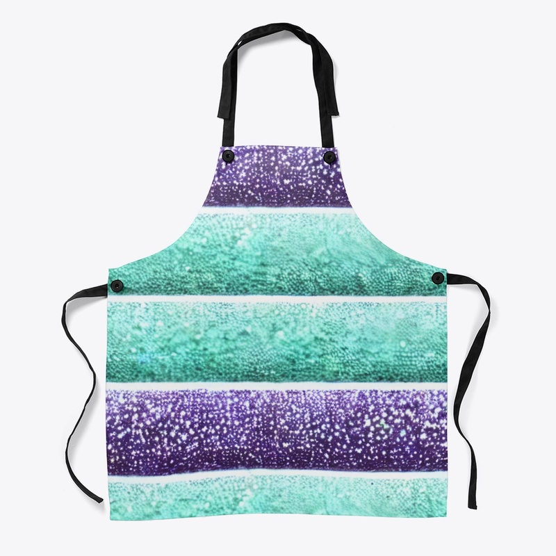 Sparkly Green & Purple Design 