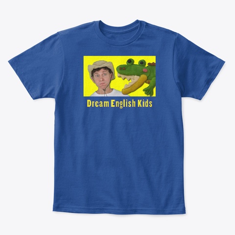 Jungle Walk T Shirt Deep Royal  Kaos Front