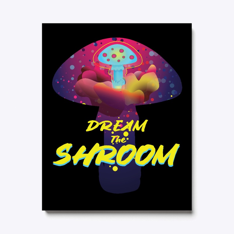 Dream the mushroom neon