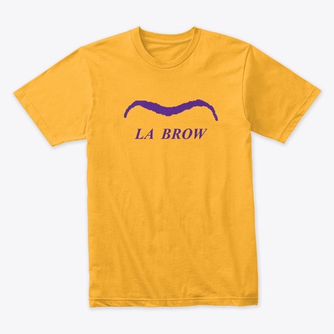 La Brow Gold T-Shirt Front