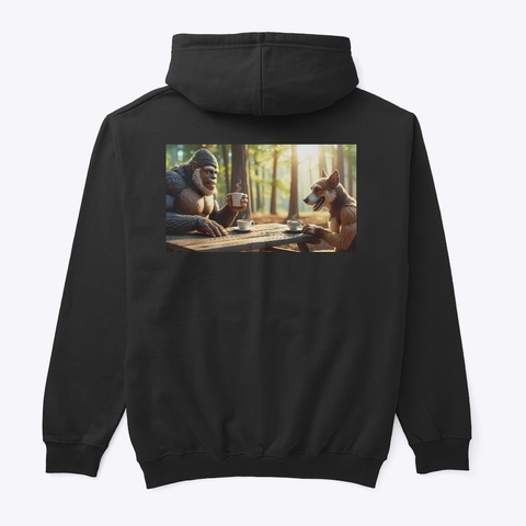 Adventures With Douglas Black T-Shirt Back