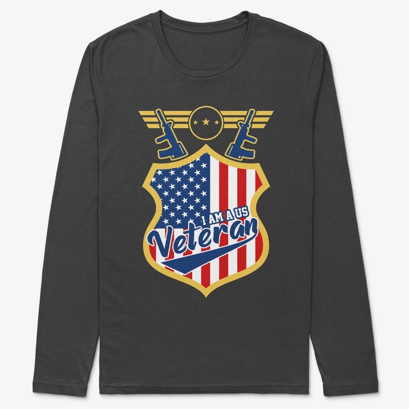I am a US Veteran T Shirt Design
