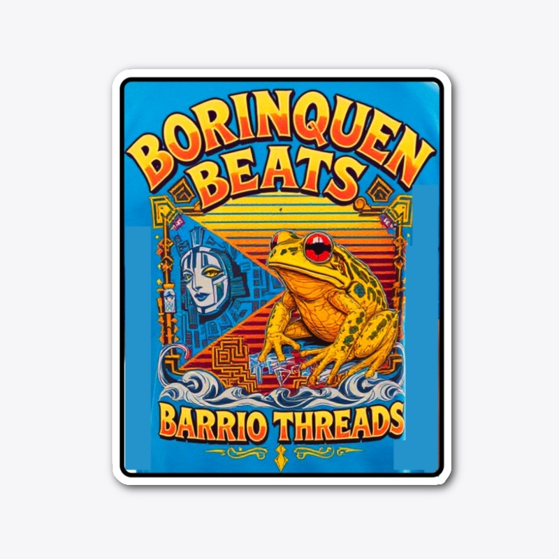 Borinquen Beats Barrio Threads Coquí 