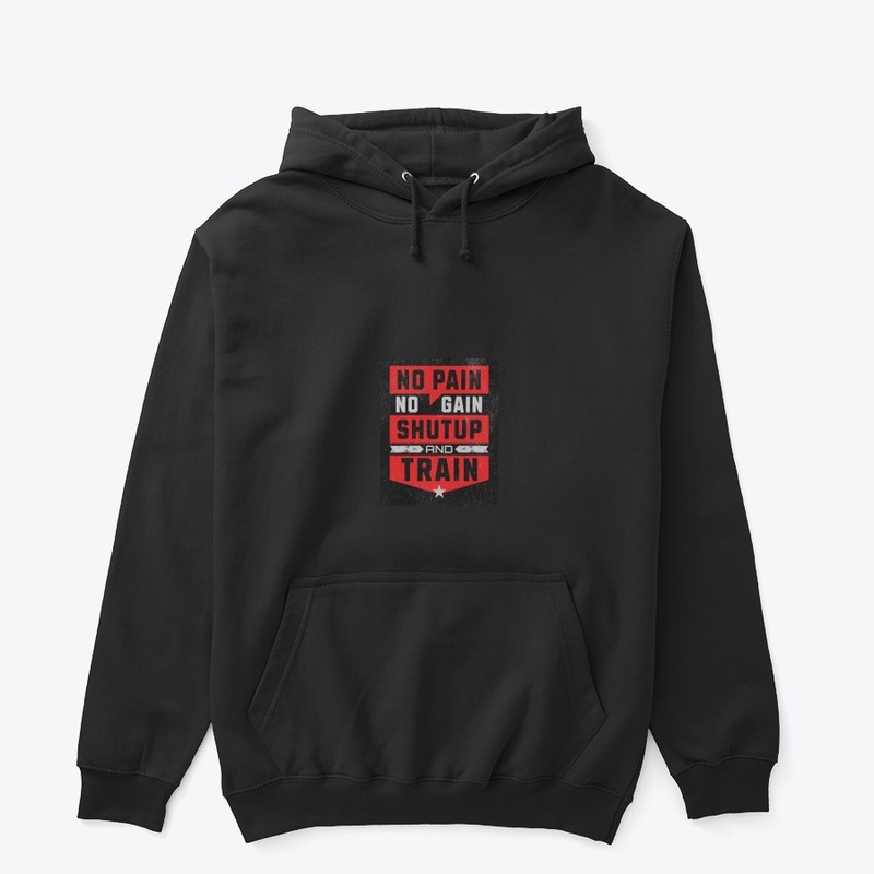 No Pain No Gain !! Black & Red