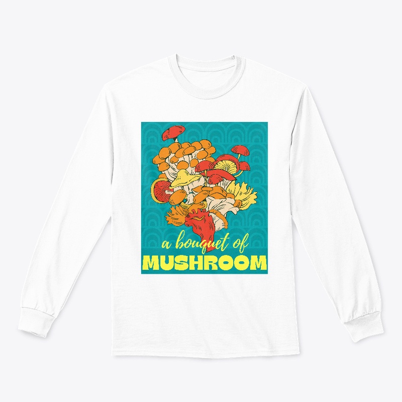 A bouquet of mushroom Green