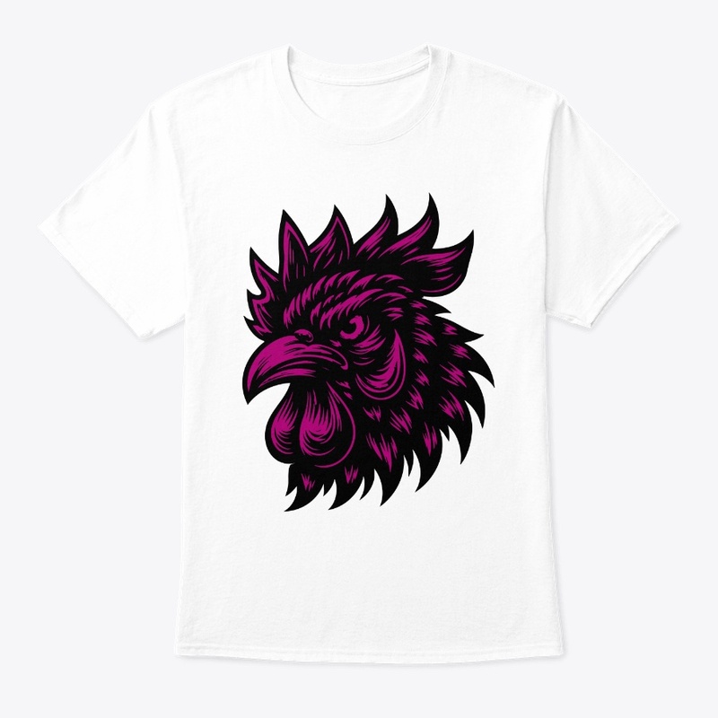 Wild Angry Chicken Design