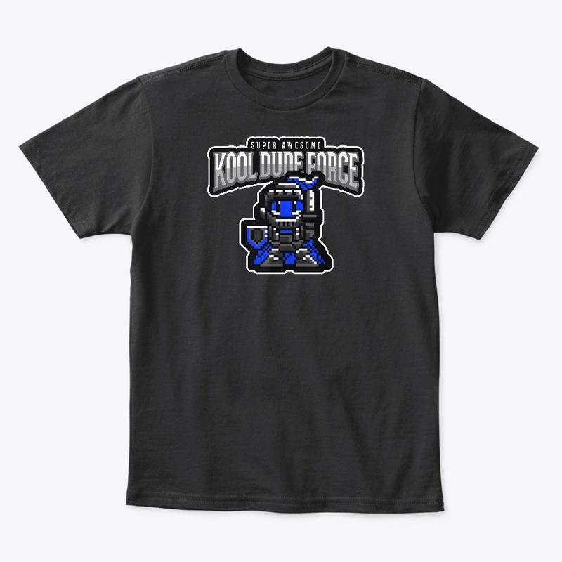 Super Awesome Kool Dude Force Logo Tee 