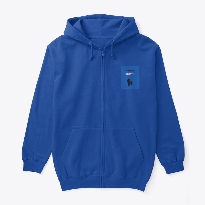 My dad is hero hoodie 