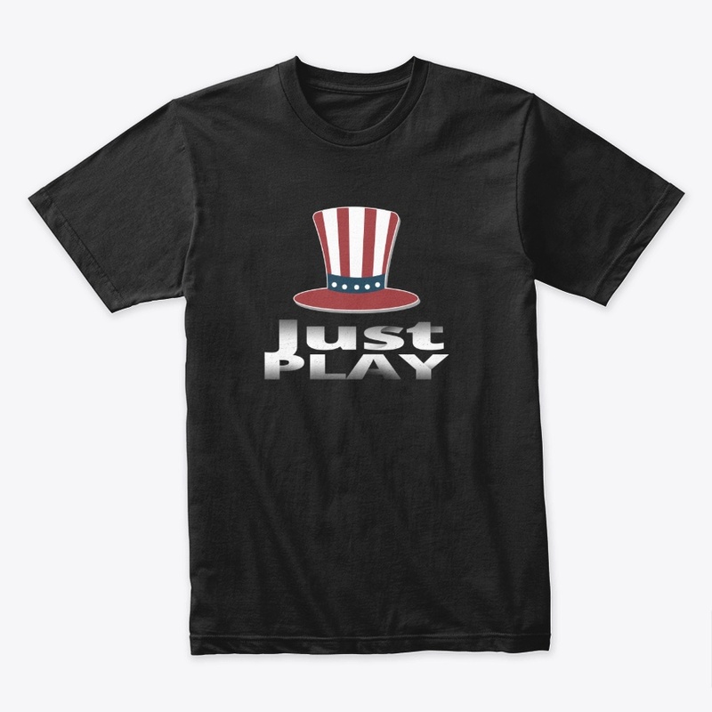  Just Play Patriotic Gamer Tee