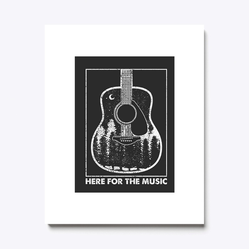 Music T shirts for Women and Men 