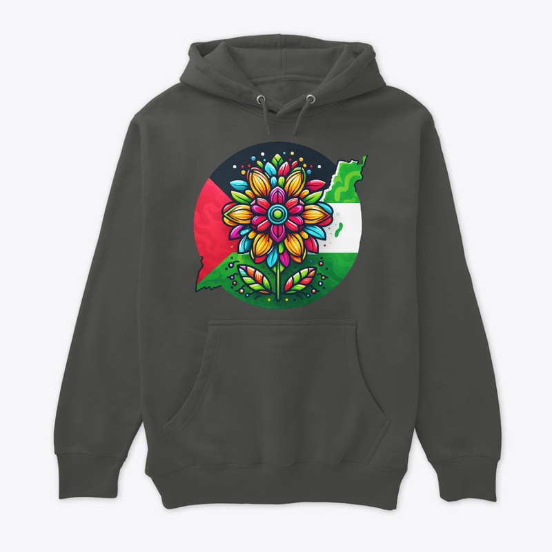 Pigeon Hold olive branch, Palestine Flag