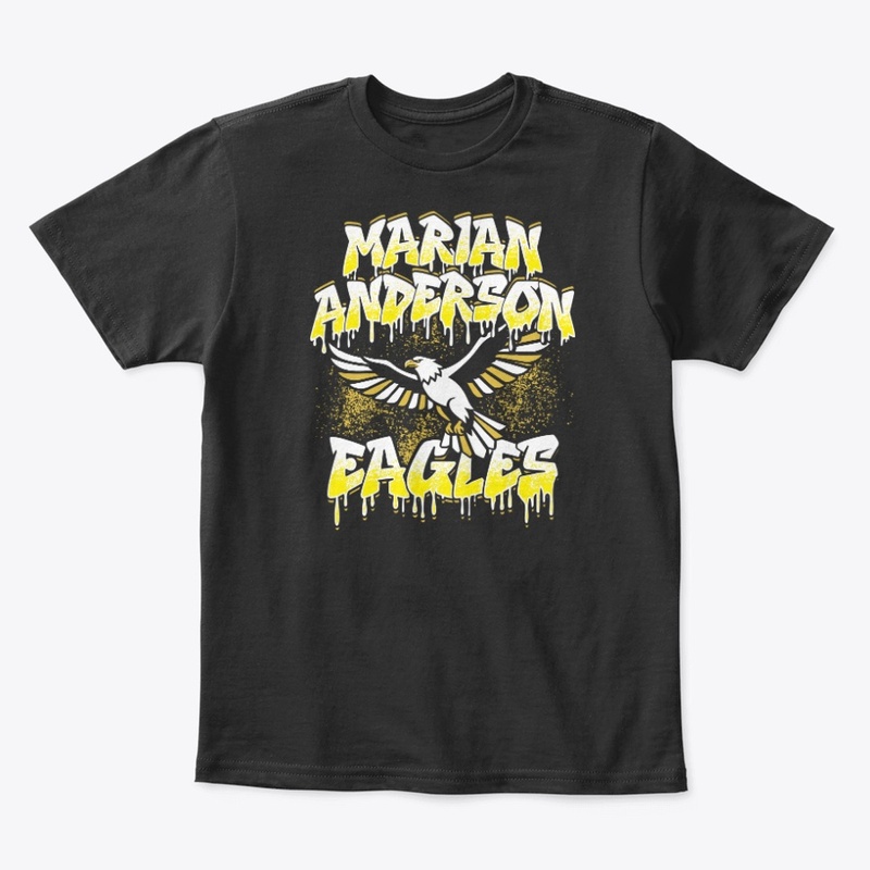 Graffiti Anderson Eagles Logo