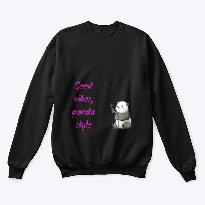 Good Vibes Panda Style