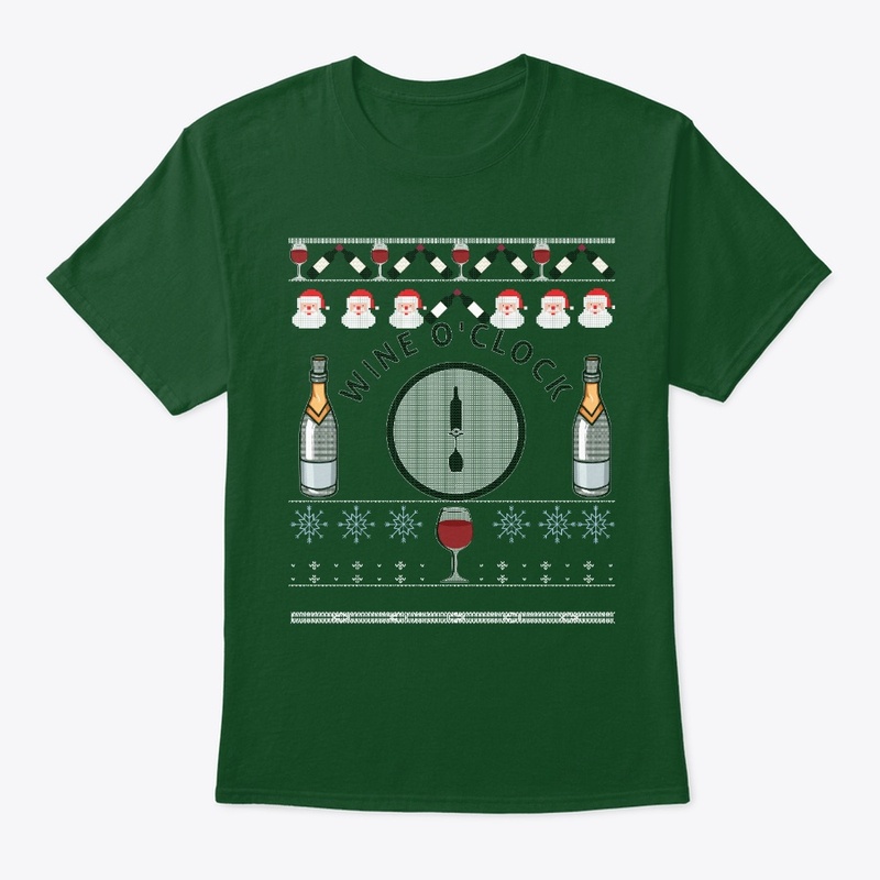 Funny WINE Ugly Christmas Sweater
