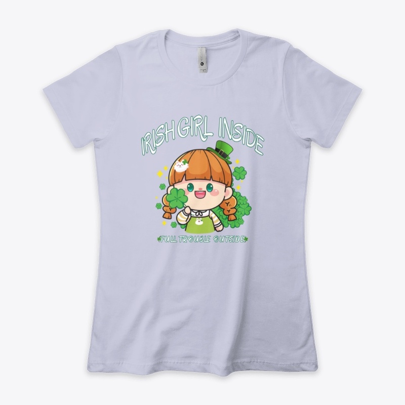 Irish girl,full trouble -S.Patrick day