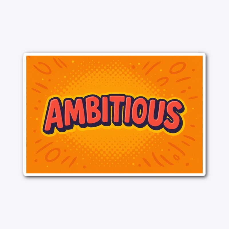 AMBITIOUS CARTOON LOGO