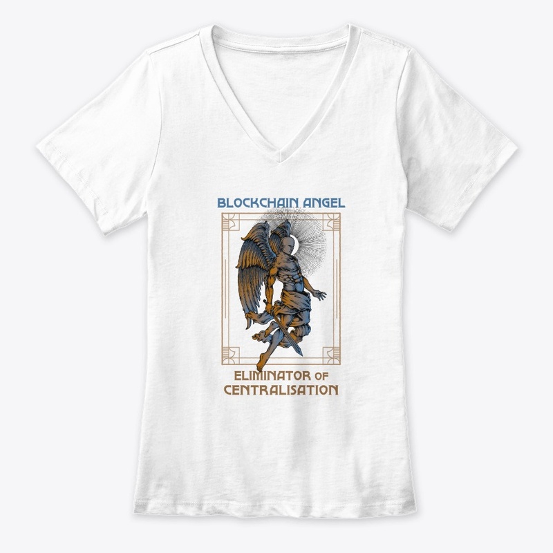Blockchain Angel Heraldry (white)