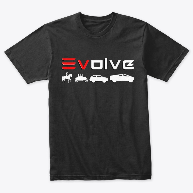 Evolve (white print)