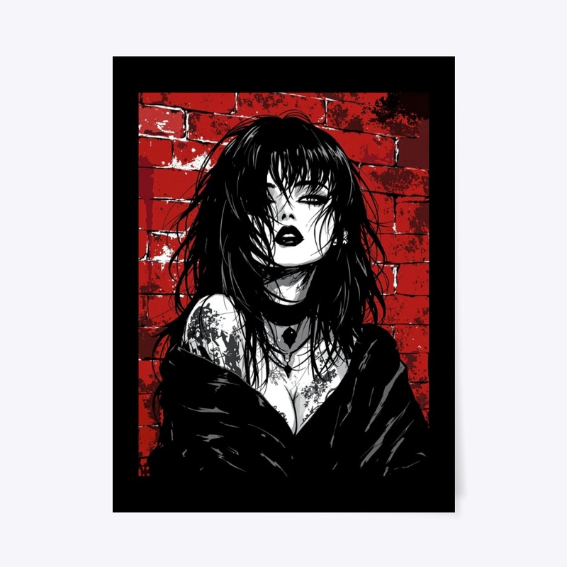 Dark Elegance: Gothic Anime Vibes