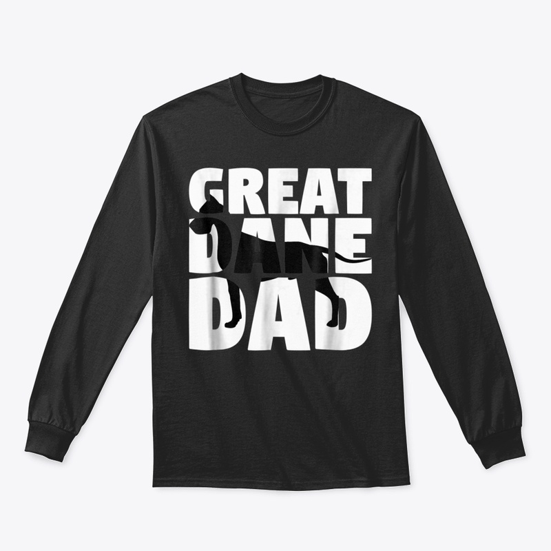 🎁 New Great Dane Dad T Shirt Great Dane
