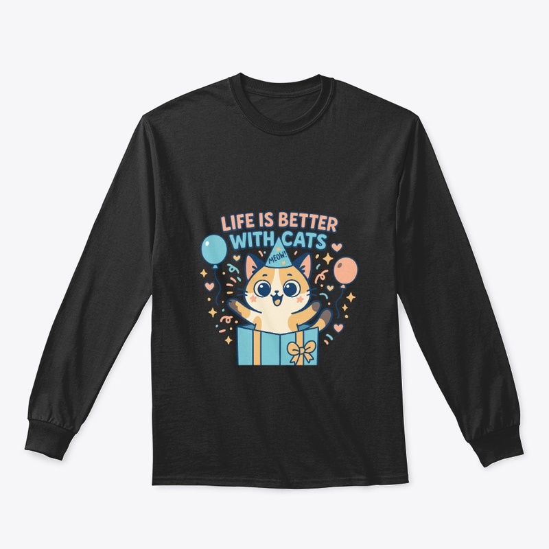 Life Is Better With Cats Gift Box – Cute