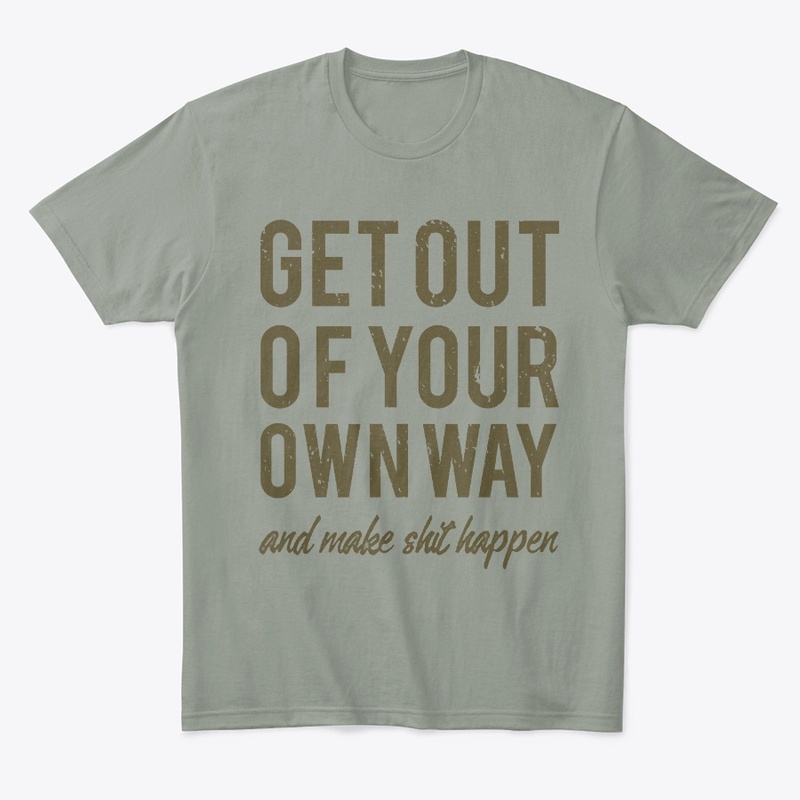 QUOTES PRINTED T-SHIRT.