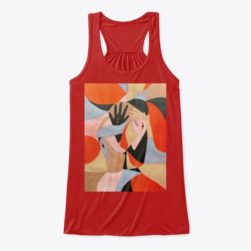 abstract figurative canva art
