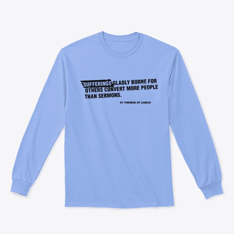 St. Therese  - Sufferings - Grunge