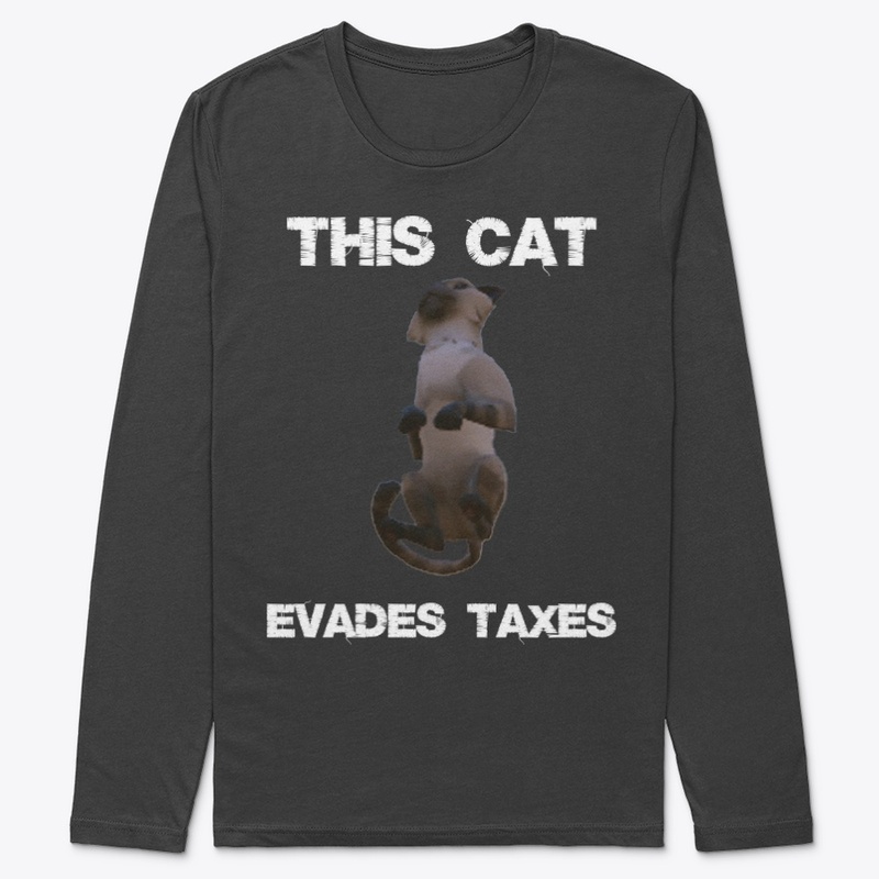 This cat evades taxes