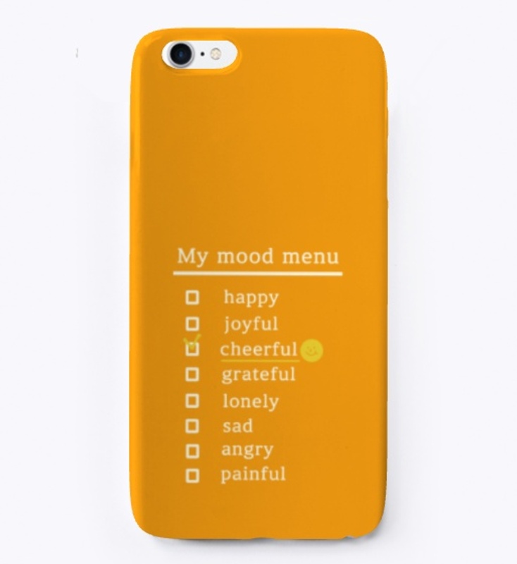 My mood menu(cheerful)