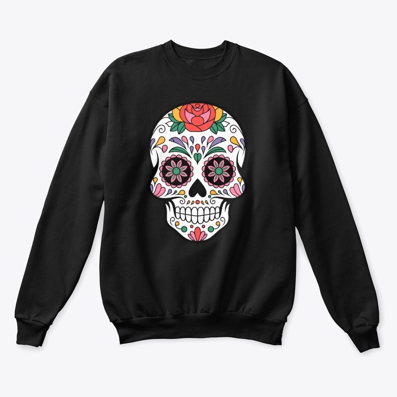 Day of the Dead Skull Merch for Sale