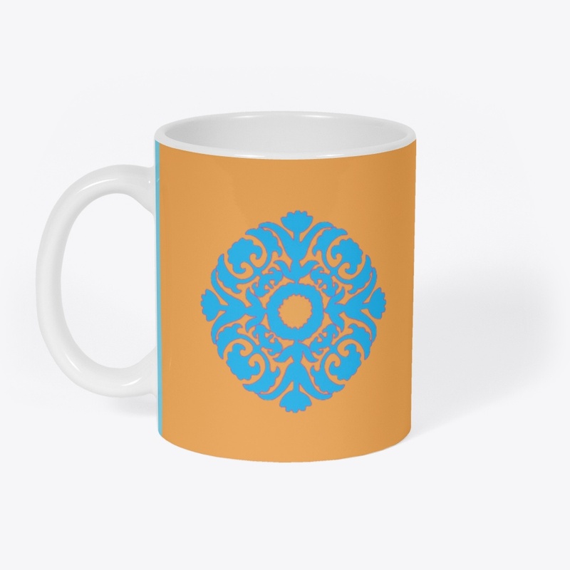 Tangerine And Turquoise